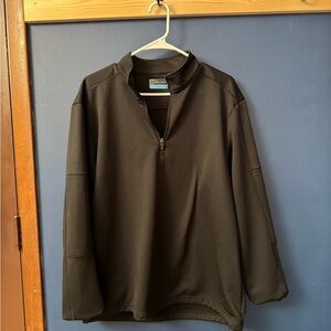 PGA Tour Black Pullover with Blue Label